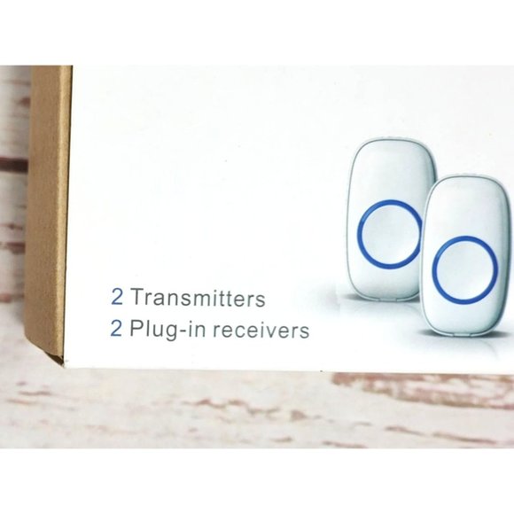 SadoTech.com Wireless Doorbell - Expandable, 2 Transmitter, 2 Plug-In Receiver - Picture 13 of 13